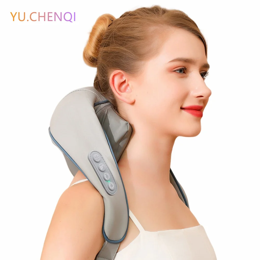 Massage Shoulder Neck Trapezius Heating Kneading Silicone Full Body Massager - Relieve Fatigue & Pain, Relax Body & Mind
Massage Shoulder Neck Trapezius Heating Kneading Silicone Full Body Massager - Relieve Fatigue & Pain, Relax Body & Mind