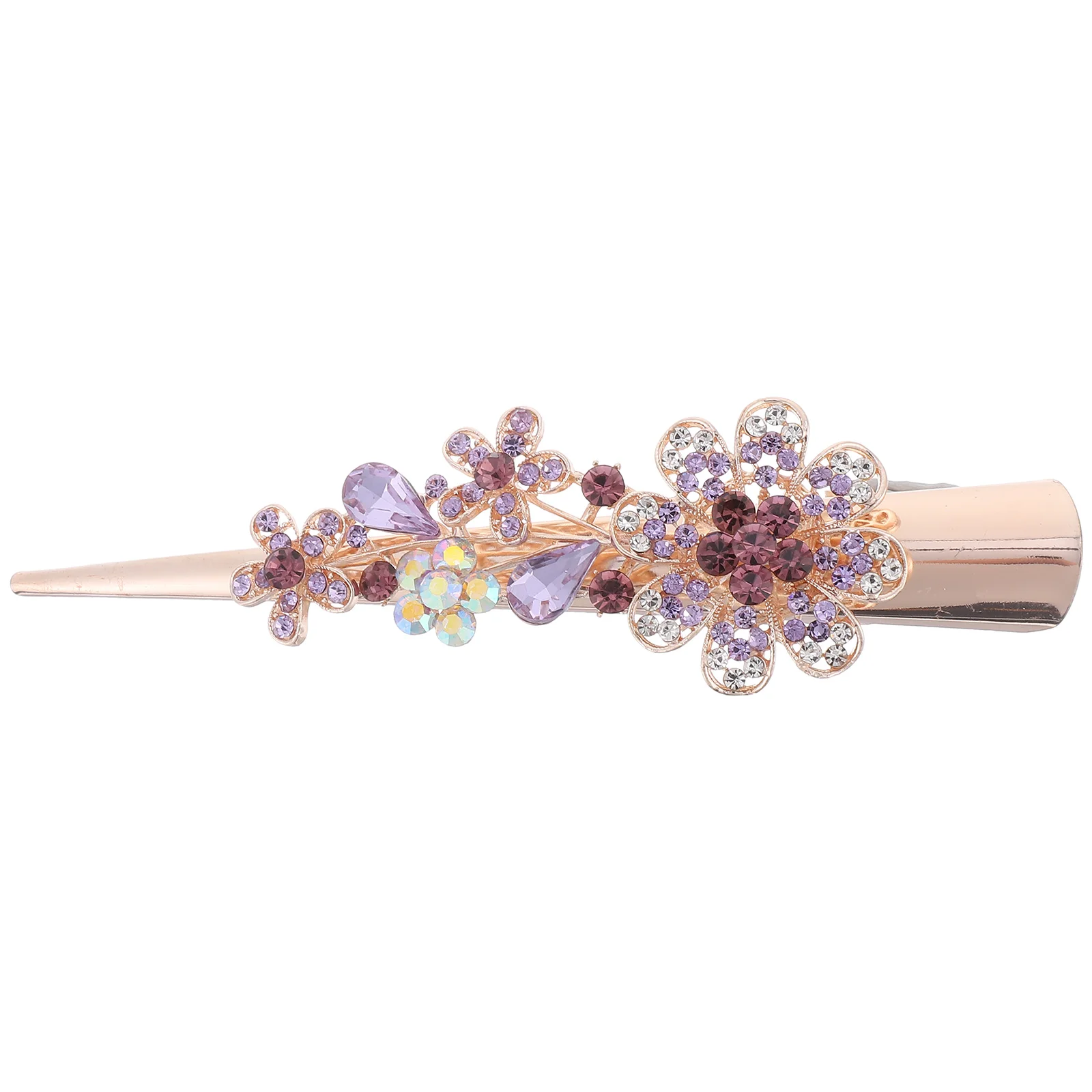Flower Hair Clip Rhinestone Metal Duckbilled Accessories for Women Crystal Large Size Elegant Party Banquet Daily Wear
Flower Hair Clip Rhinestone Metal Duckbilled Accessories for Women Crystal Large Size Elegant Party Banquet Daily Wear