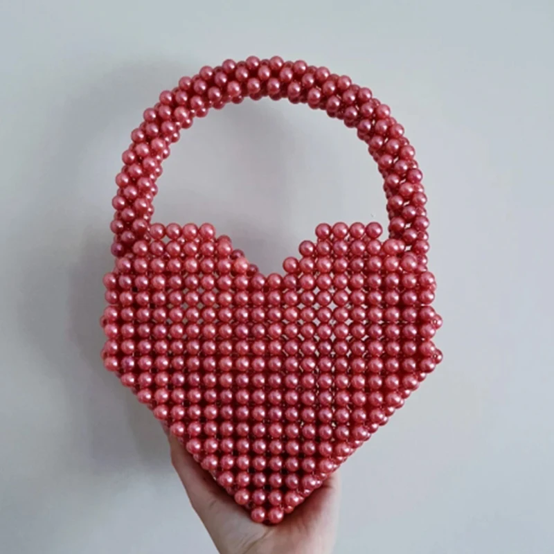 Acrylic Bead Handmade Portable Bags for Women Customizable Color Peach Heart Party Bag New Heart Design Banquet Ladies Handbag
Acrylic Bead Handmade Portable Bags for Women Customizable Color Peach Heart Party Bag New Heart Design Banquet Ladies Handbag
