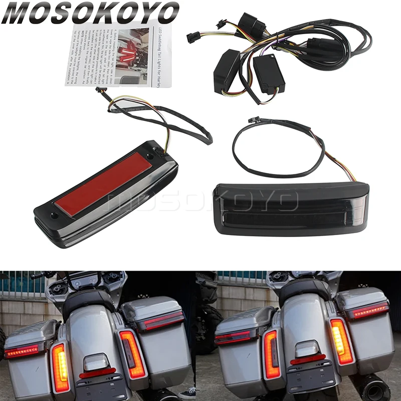 For Harley FLTRXSE CVO Road Glide 121 2024 Motorcycle Accessories Saddlebag Taillight Luggage Box Brake Turn Signal Light Lamp
For Harley FLTRXSE CVO Road Glide 121 2024 Motorcycle Accessories Saddlebag Taillight Luggage Box Brake Turn Signal Light Lamp