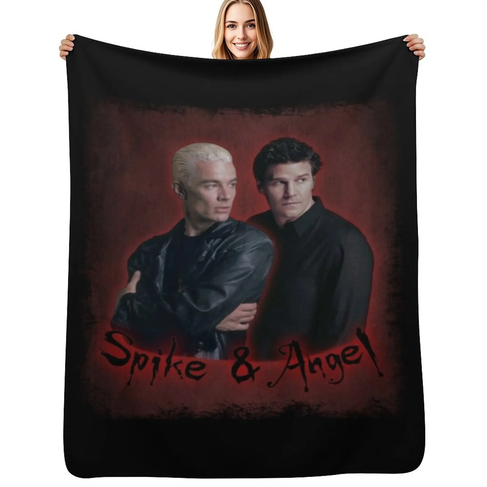 Buffy, Spike & Angel Vintage Look Throw Blanket Plush Fuzzy Cozy Blanket for Couch Sofa
Buffy, Spike & Angel Vintage Look Throw Blanket Plush Fuzzy Cozy Blanket for Couch Sofa