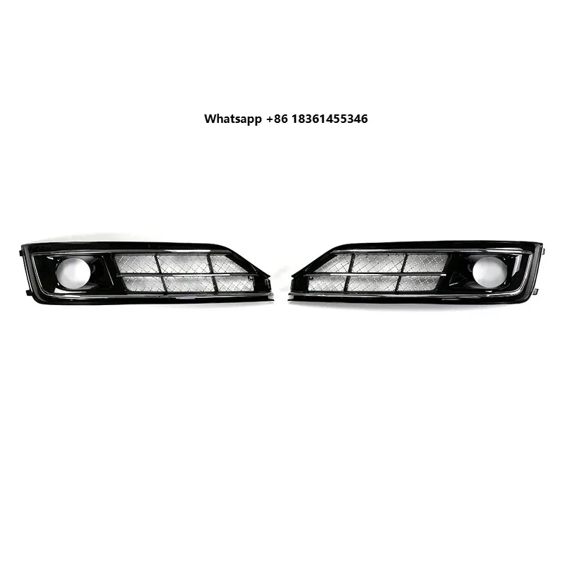 For A8L 2014-2017 4H0807679T 4H0807680T ABS Car fog lamp grille black style fog lamp cover
For A8L 2014-2017 4H0807679T 4H0807680T ABS Car fog lamp grille black style fog lamp cover