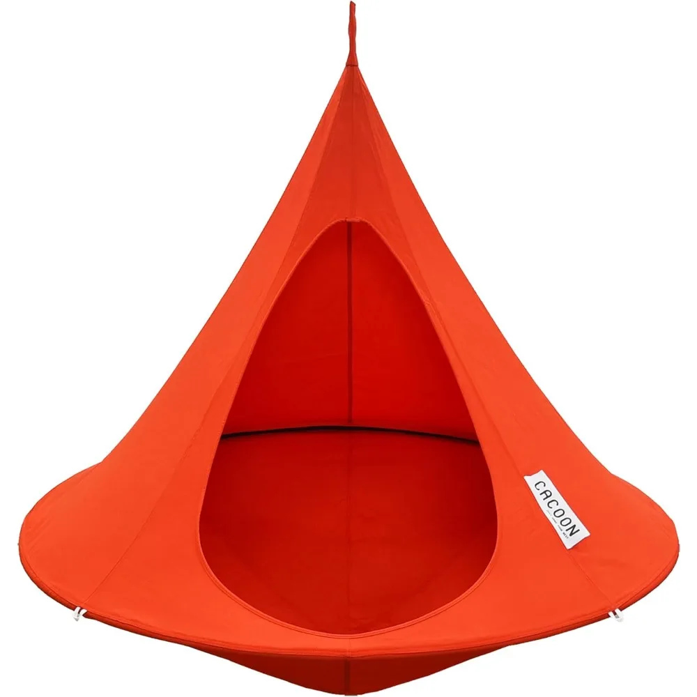 Single Cacoon Hanging Chair – Cozy Indoor/Outdoor Hammock with Polyester Canvas, 440 lb Capacity, Includes 18ft Rope & Carabiner
Single Cacoon Hanging Chair – Cozy Indoor/Outdoor Hammock with Polyester Canvas, 440 lb Capacity, Includes 18ft Rope & Carabiner