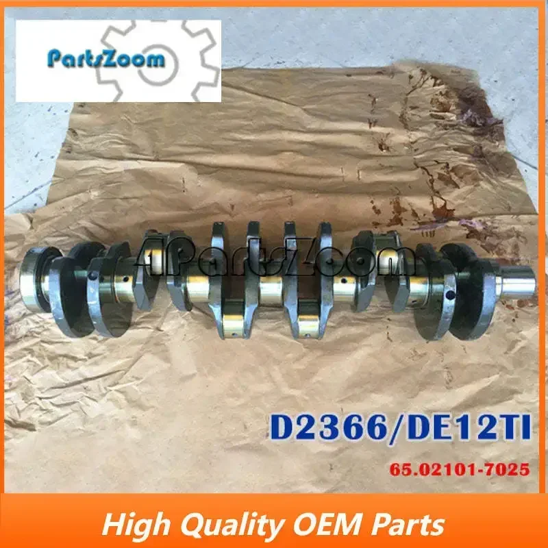 D2366 De12ti Crankshaft for Daewoo (65.02101-7025)
D2366 De12ti Crankshaft for Daewoo (65.02101-7025)