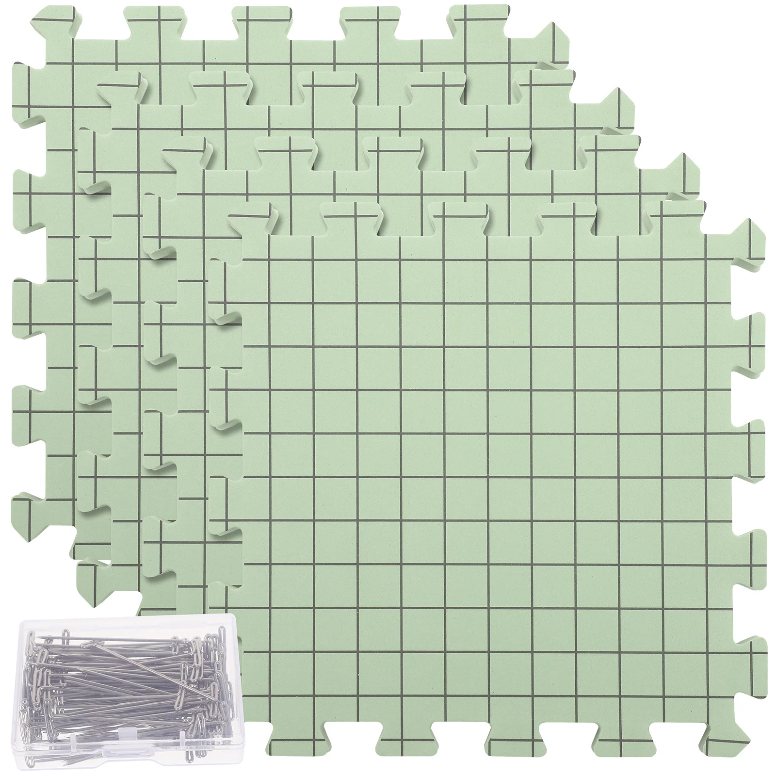 Woven Board Knitting Blocking Mats Crochet Projects Foam Multi-function Square Sterling Silver
Woven Board Knitting Blocking Mats Crochet Projects Foam Multi-function Square Sterling Silver