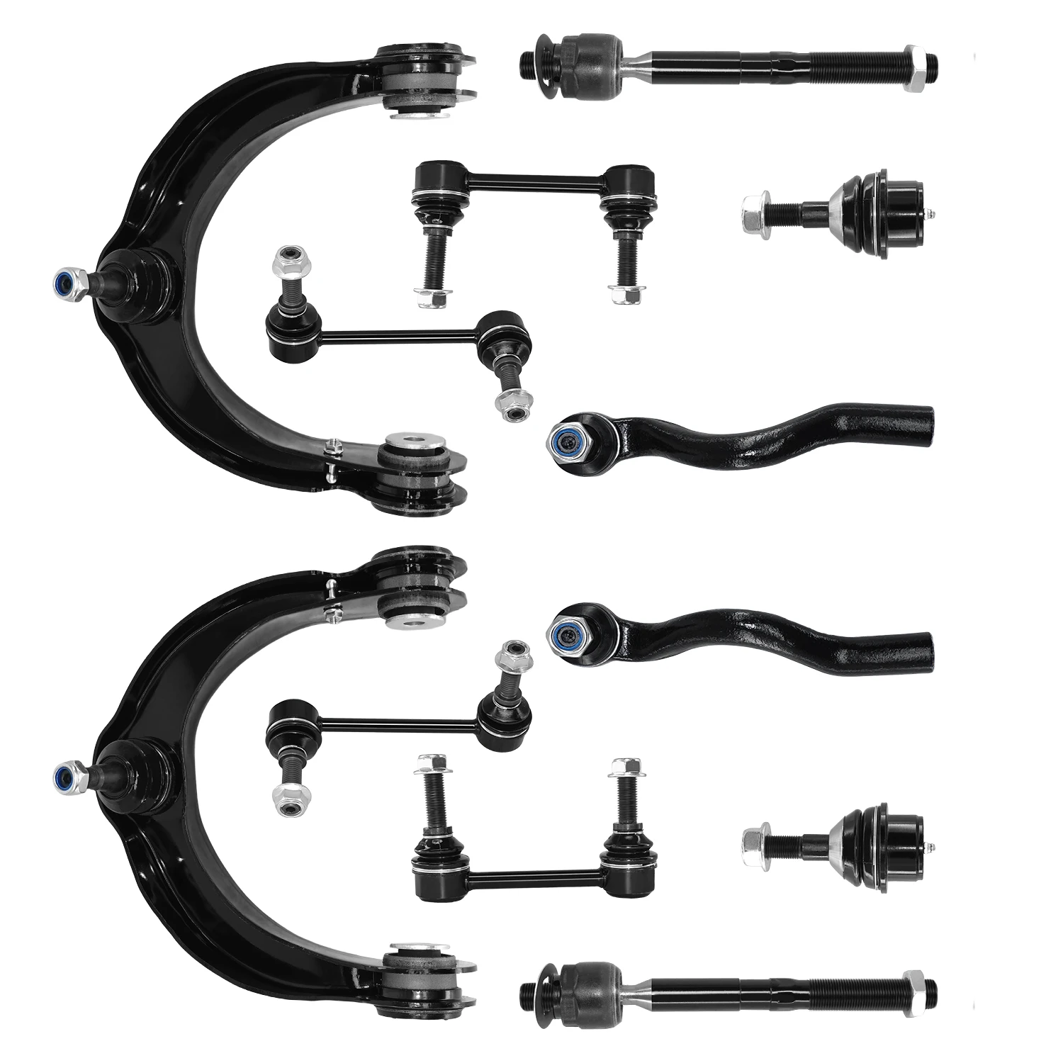 AzbuStag 12 Pcs Front Upper Control Arm With Ball Joint Sway Bar Tie Rod Fits For Dodge Durango Jeep Grand Cherokee 2011-2015
AzbuStag 12 Pcs Front Upper Control Arm With Ball Joint Sway Bar Tie Rod Fits For Dodge Durango Jeep Grand Cherokee 2011-2015