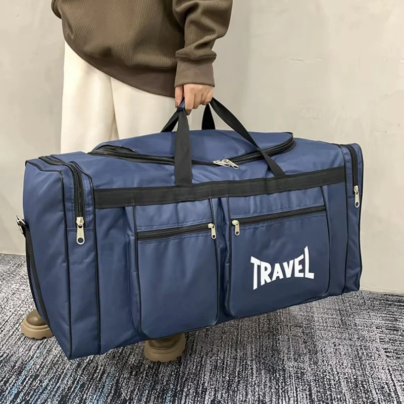 Foldable Large Capacity Luggage Bag Moving Storage Backpack Travel Sports Handbag Bussiness Bag Wear-Resistant Duffel Bags
Foldable Large Capacity Luggage Bag Moving Storage Backpack Travel Sports Handbag Bussiness Bag Wear-Resistant Duffel Bags