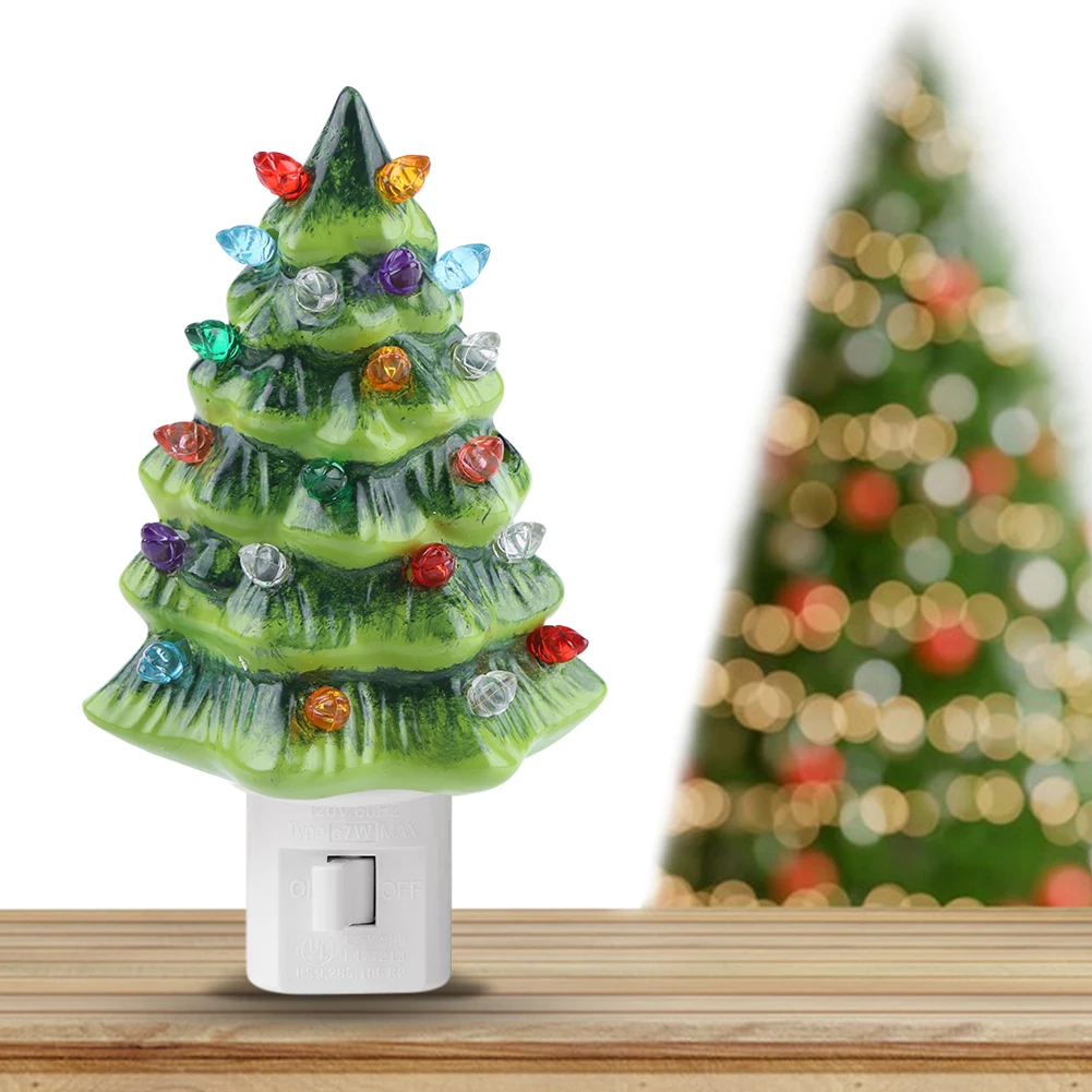 Christmas Tree Night Light Resin Vintage Christmas Night Light Decorative Tree Light for Bedroom Living Room Xmas Holiday Decor
Christmas Tree Night Light Resin Vintage Christmas Night Light Decorative Tree Light for Bedroom Living Room Xmas Holiday Decor