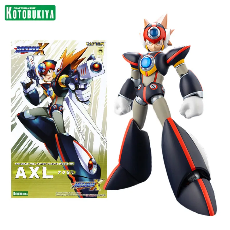 Kotobukiya Original Figure Rockman Model Kit Anime Figures 1/12 Rockman X Axl Collection Assembly Model Action Figure Toys Gifts
Kotobukiya Original Figure Rockman Model Kit Anime Figures 1/12 Rockman X Axl Collection Assembly Model Action Figure Toys Gifts