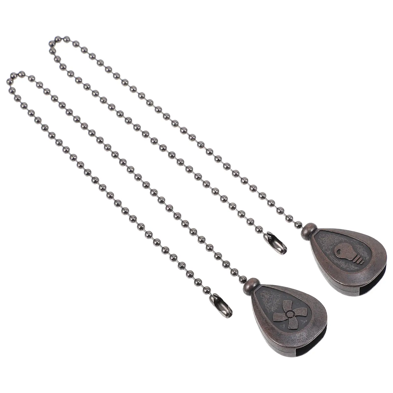 2Pcs Retro Ceiling Fan Light Lamp Pull Chain Replacement Cord Extension Durable Safe Bedroom Living Room Hallway Decor
2Pcs Retro Ceiling Fan Light Lamp Pull Chain Replacement Cord Extension Durable Safe Bedroom Living Room Hallway Decor