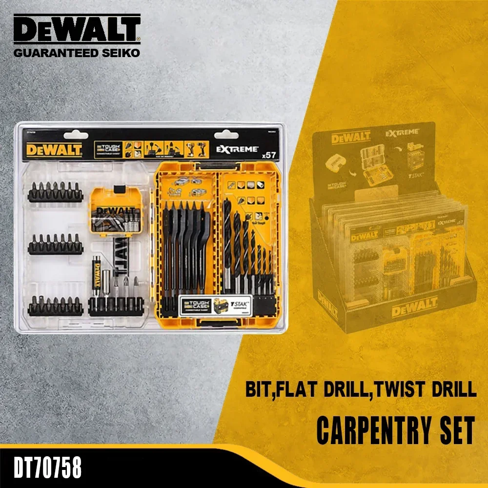 Набор металлических сверл Dewalt DT70758, DT70705, DT70734, DT70734, с твист и плоской дрелью для металлообработки, столярных работ и электриков
Набор металлических сверл Dewalt DT70758, DT70705, DT70734, DT70734, с твист и плоской дрелью для металлообработки, столярных работ и электриков