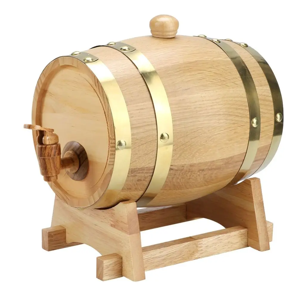 6 piece Decorative 1.5L Whiskey Barrel Vintage Wood Wine Keg Wood Wine Bucket Bar
6 piece Decorative 1.5L Whiskey Barrel Vintage Wood Wine Keg Wood Wine Bucket Bar
