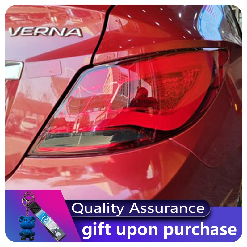 Tail Lights Assembly For Hyundai Accent Verna 2010-2013 Taillight Rear Lamp With Turn Signal Reverse Lights LED DRL Light
Tail Lights Assembly For Hyundai Accent Verna 2010-2013 Taillight Rear Lamp With Turn Signal Reverse Lights LED DRL Light