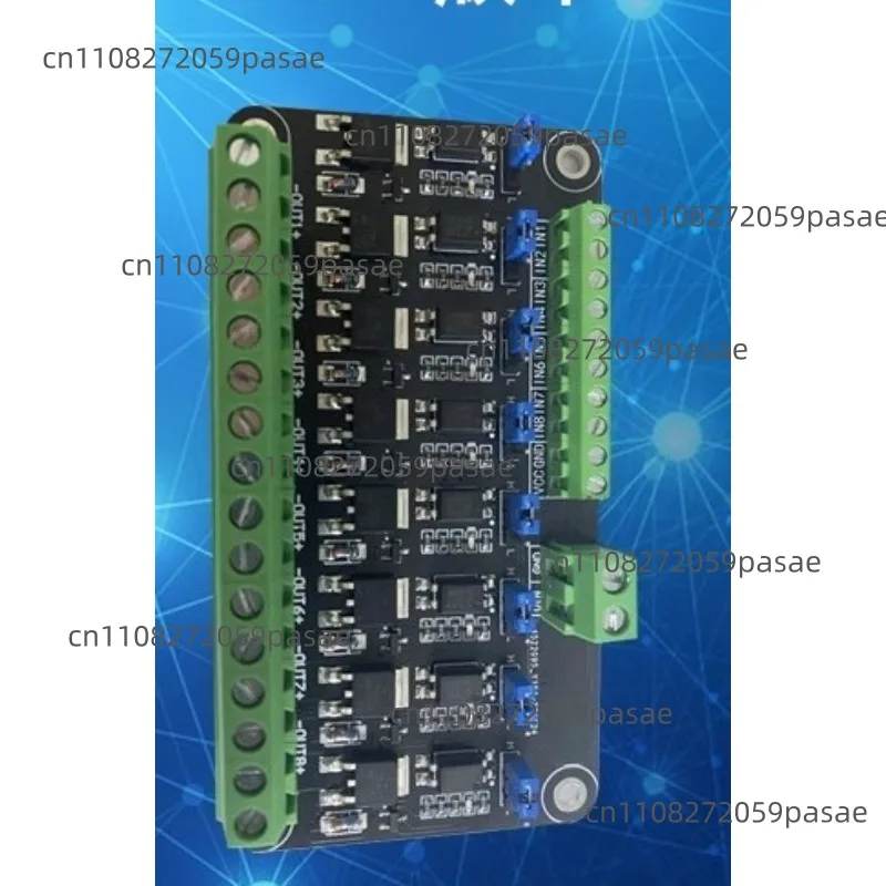 8-канальный ламповый модуль, монолитная усилительная лампа с полевым эффектом, оптопара, изолирующая лампа управления с выключателем
8-канальный ламповый модуль, монолитная усилительная лампа с полевым эффектом, оптопара, изолирующая лампа управления с выключателем