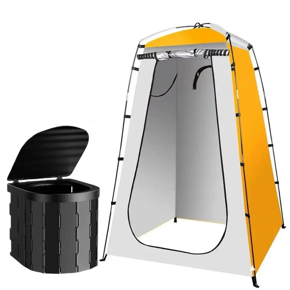 Shower Tent Portable Folding Toilet Outdoor Changing Room Shelter for Camping Hiking Beach Toilet Shower Bathroom
Shower Tent Portable Folding Toilet Outdoor Changing Room Shelter for Camping Hiking Beach Toilet Shower Bathroom
