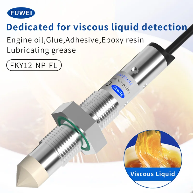 FUWEI FKY12-NP-FL Capacitive Sensor Water Level Switch Oil Tank Probe 316L SS Flange Type Proximity Sensor 12-24VDC for Chemical
FUWEI FKY12-NP-FL Capacitive Sensor Water Level Switch Oil Tank Probe 316L SS Flange Type Proximity Sensor 12-24VDC for Chemical