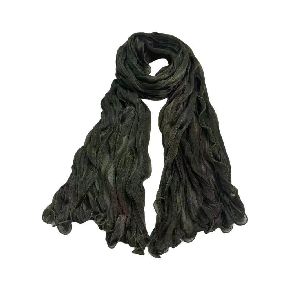 Simple Solid Color Shiny Bubble Crepe Hijab Long Thin Africa Headband Breathable Pleated Muslim Wraps Shawl Women
Simple Solid Color Shiny Bubble Crepe Hijab Long Thin Africa Headband Breathable Pleated Muslim Wraps Shawl Women