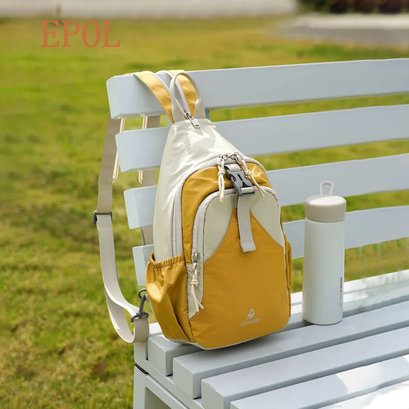 EPOL Women's Outdoor Hiking Bag Lightweight Large Capacity Chest Bags Ultra-Light Travel Multi-Function Small Backpack 3068-20
EPOL Women's Outdoor Hiking Bag Lightweight Large Capacity Chest Bags Ultra-Light Travel Multi-Function Small Backpack 3068-20