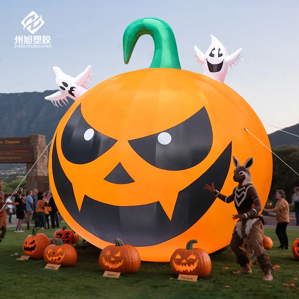 Inflatable pumpkins, giant Halloween inflatable pumpkins, outdoor theme Halloween festival decorations
Inflatable pumpkins, giant Halloween inflatable pumpkins, outdoor theme Halloween festival decorations