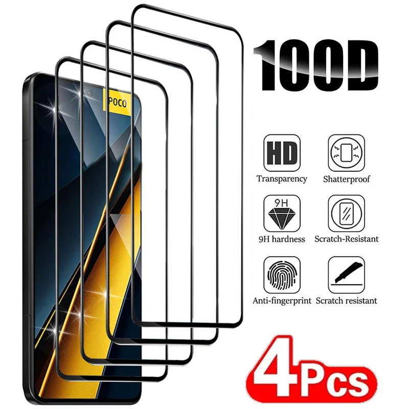 4 Pcs, Protective Glass for Poco X6 Pro 5G Glass Pocophone X6 Screen Protector Poco X6 Pro Protective Film Poco X6 5G Tempered Glass Film Poco X 6 Pro Xiaomi Poco X6 Glass
4 Pcs, Protective Glass for Poco X6 Pro 5G Glass Pocophone X6 Screen Protector Poco X6 Pro Protective Film Poco X6 5G Tempered Glass Film Poco X 6 Pro Xiaomi Poco X6 Glass
