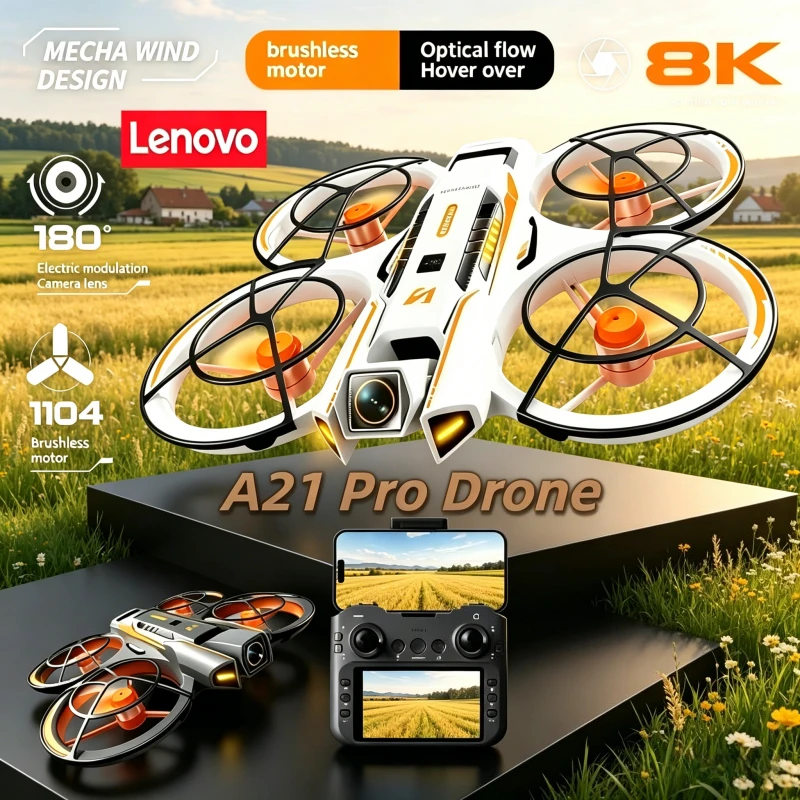 2026New GPS Aerial Photography UAV, Lenovo A21Pro 8K Professional Drone, Quadcopter Toys, Remote Control Aircraft 5G HD Camera.
2026New GPS Aerial Photography UAV, Lenovo A21Pro 8K Professional Drone, Quadcopter Toys, Remote Control Aircraft 5G HD Camera.