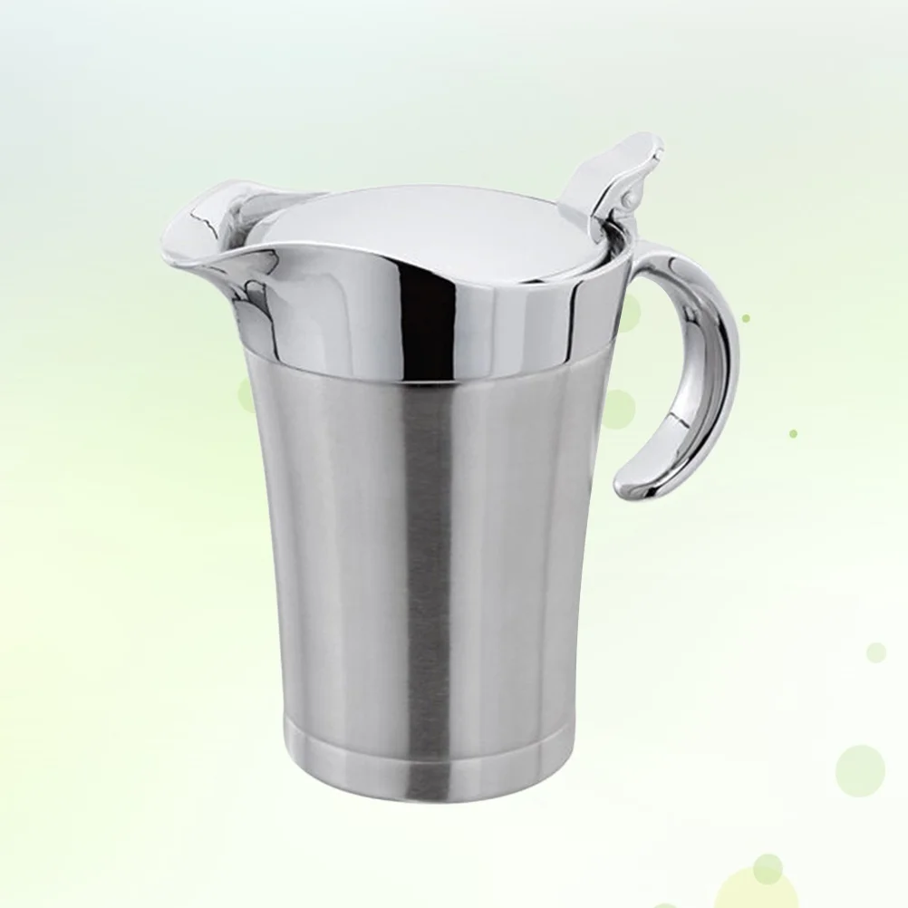 Green Oil Bottle Stainless Steel Sauce Pot Vinegar Lecythus Dispenser for Kitchen
Green Oil Bottle Stainless Steel Sauce Pot Vinegar Lecythus Dispenser for Kitchen