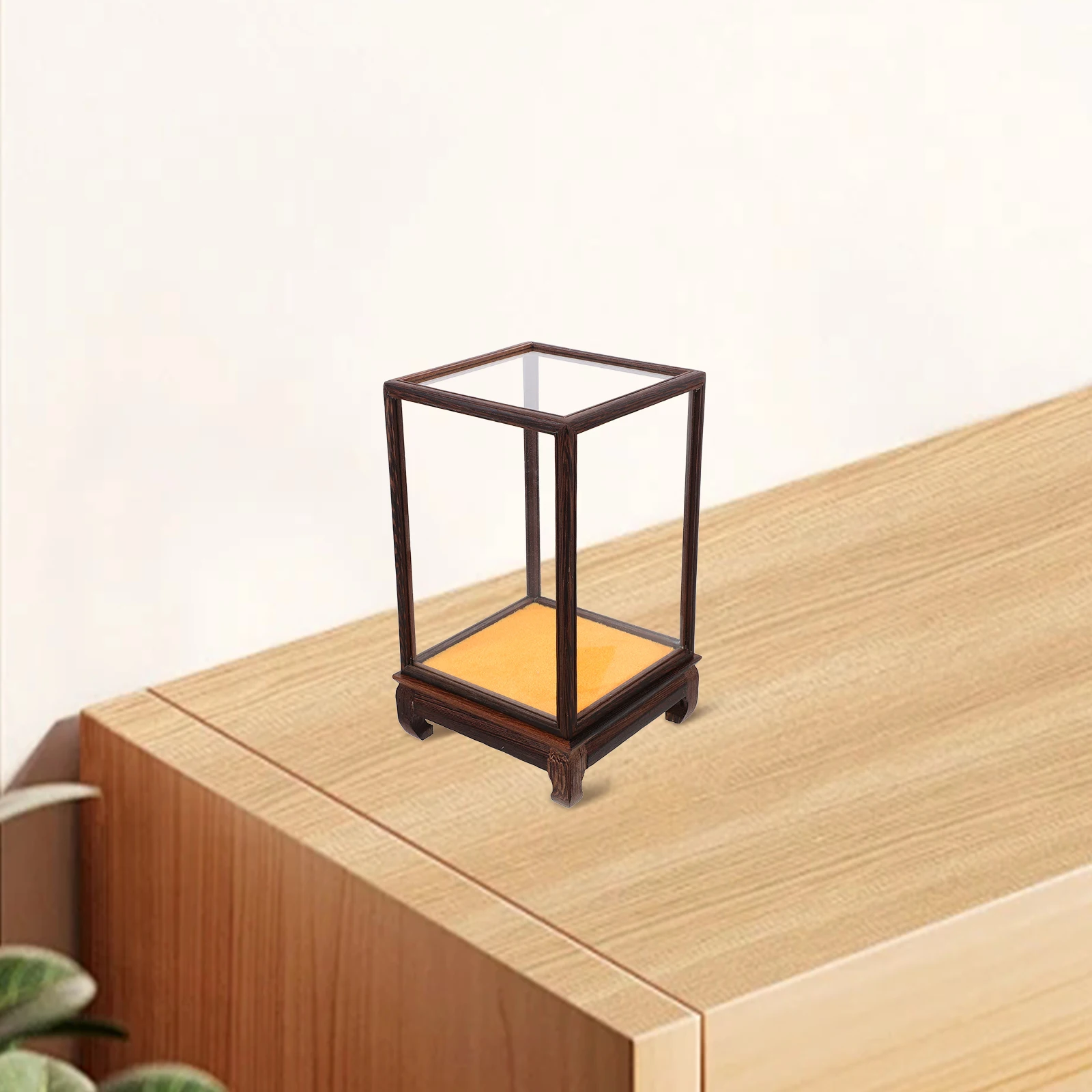 Wooden Carving Glass Cover for Buddha Statue 12x12x17cm Dustproof Display Case Transparent Storage Decor Gift Box
Wooden Carving Glass Cover for Buddha Statue 12x12x17cm Dustproof Display Case Transparent Storage Decor Gift Box