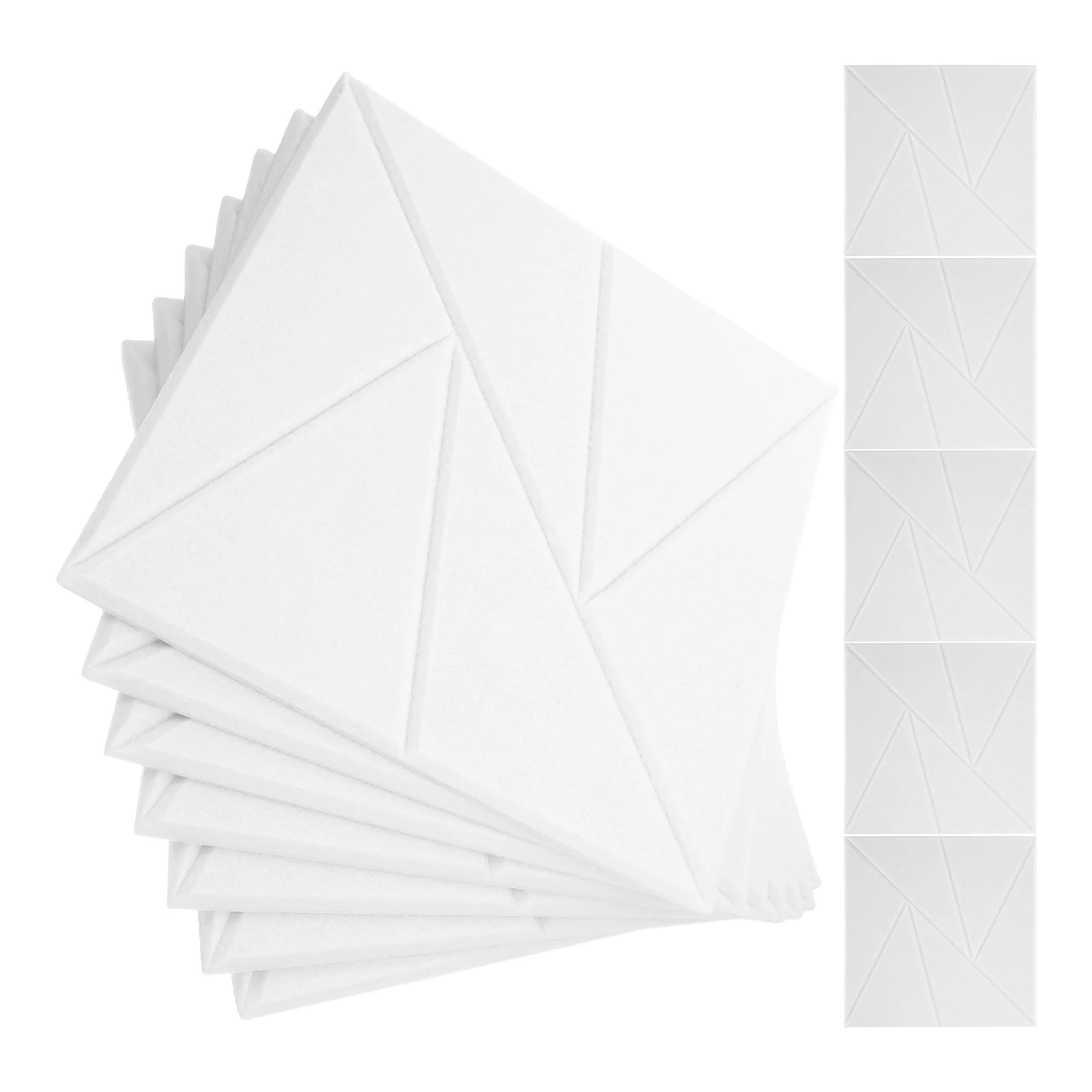 12Pcs White Acoustic Panels Soundproof Self-Adhesive High-Density Wall Noise Blocking Panels for Studio Home Office
12Pcs White Acoustic Panels Soundproof Self-Adhesive High-Density Wall Noise Blocking Panels for Studio Home Office