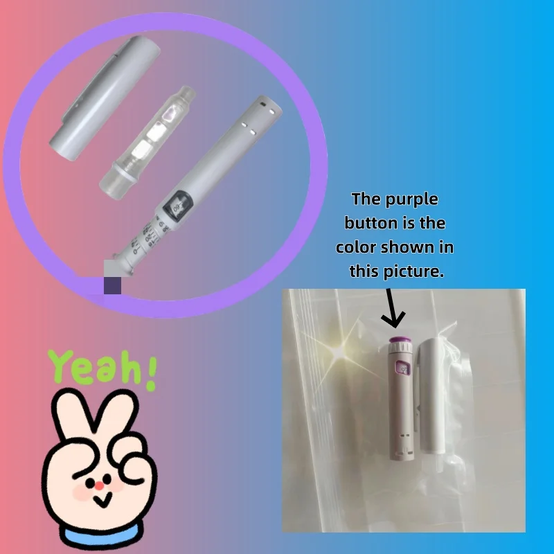 Одноразовая фиолетовая ручка для инъекций с кнопками (без лекарств) в индивидуальной упаковке, в каждой установке, содержащей 10 штук.
Одноразовая фиолетовая ручка для инъекций с кнопками (без лекарств) в индивидуальной упаковке, в каждой установке, содержащей 10 штук.