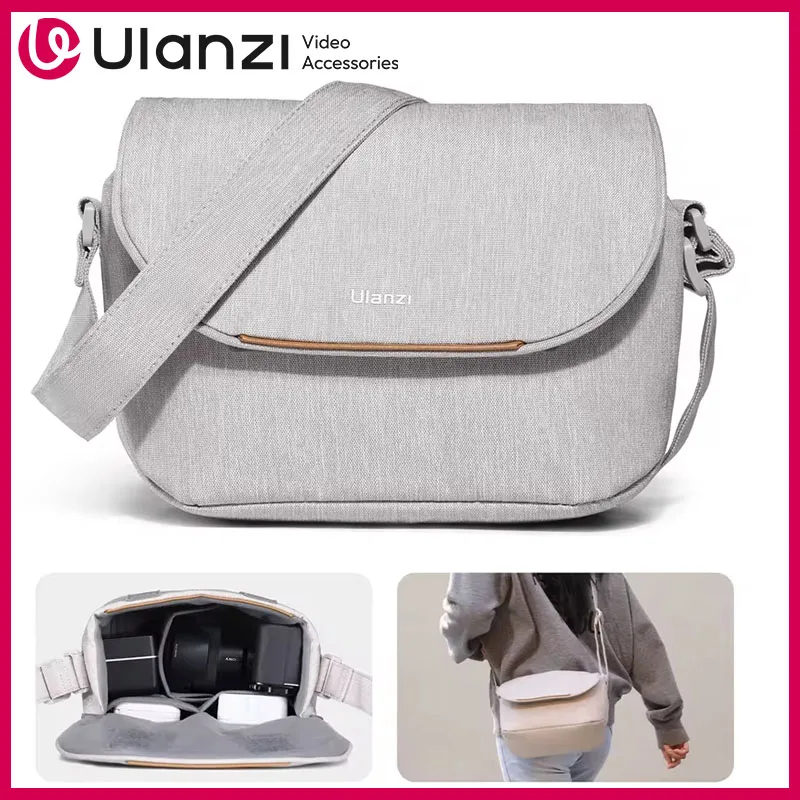 Ulanzi F01 Sling Bag 3L Capacity Waterproof Bag Outdoor Travel Camera Bag with Removable Divider for DSLR Shoulder Storage Bag
Ulanzi F01 Sling Bag 3L Capacity Waterproof Bag Outdoor Travel Camera Bag with Removable Divider for DSLR Shoulder Storage Bag