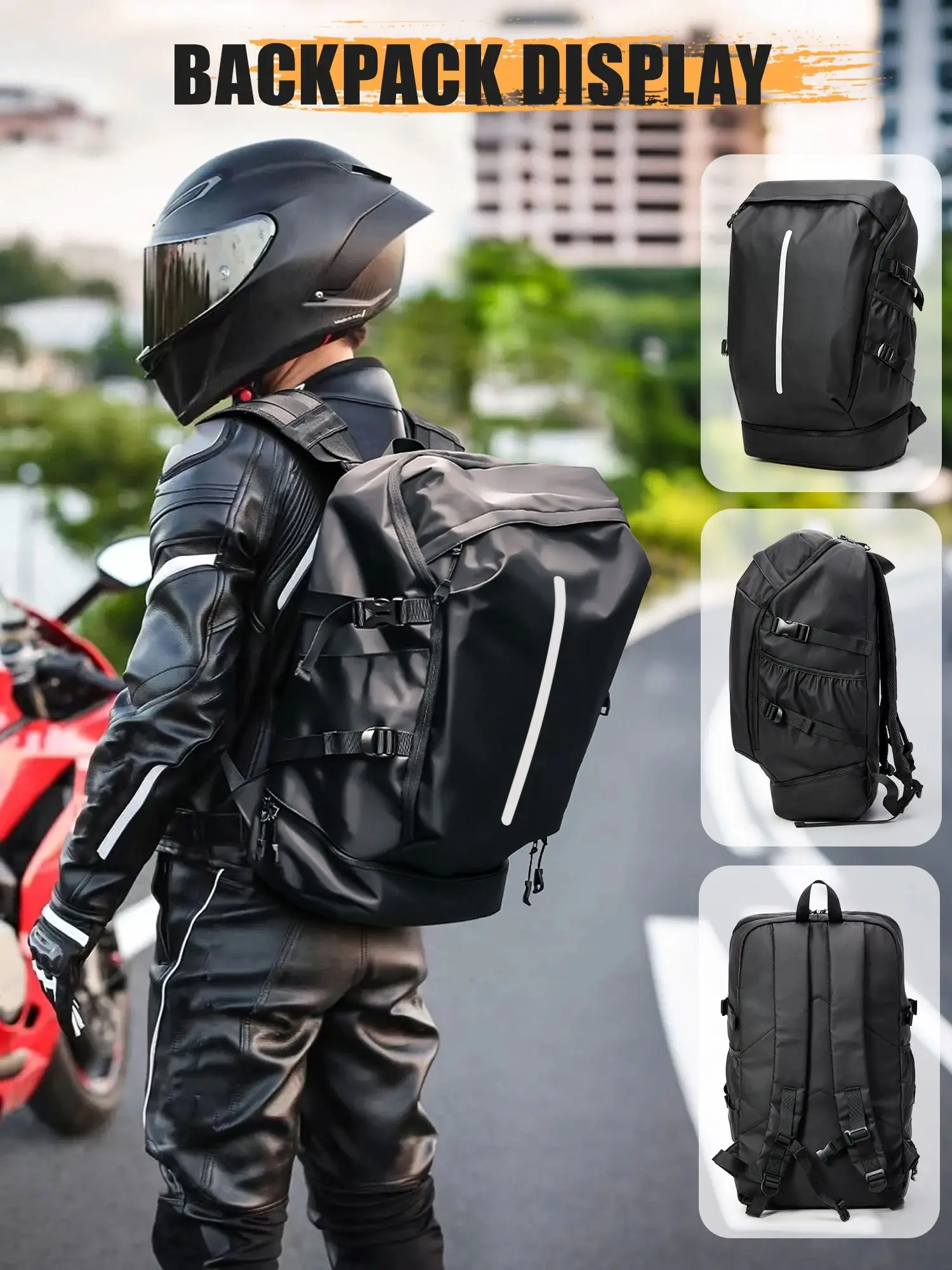 Мужские мотоциклетные рюкзаки большой емкости, водонепроницаемый рюкзак, аксессуары для мотоциклов, сумки для ноутбуков, дорожные рюкзаки, школьные сумки
Мужские мотоциклетные рюкзаки большой емкости, водонепроницаемый рюкзак, аксессуары для мотоциклов, сумки для ноутбуков, дорожные рюкзаки, школьные сумки