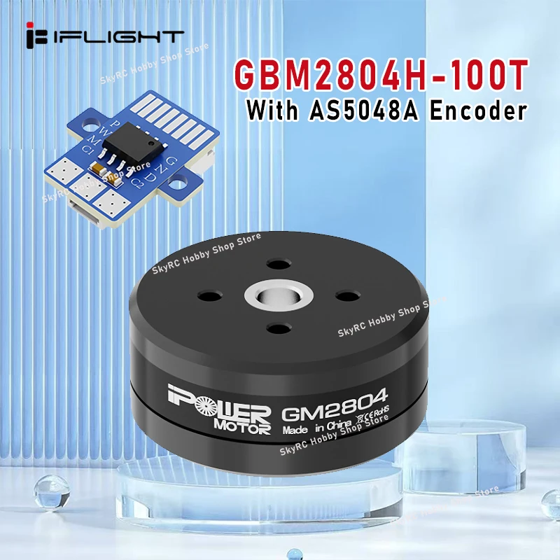 Бесколлекторный мотор iFlight iPower GM2804H-100T с энкодером AS5048A для стабилизации FPV-камеры, запчасть для радиоуправляемых моделей
Бесколлекторный мотор iFlight iPower GM2804H-100T с энкодером AS5048A для стабилизации FPV-камеры, запчасть для радиоуправляемых моделей