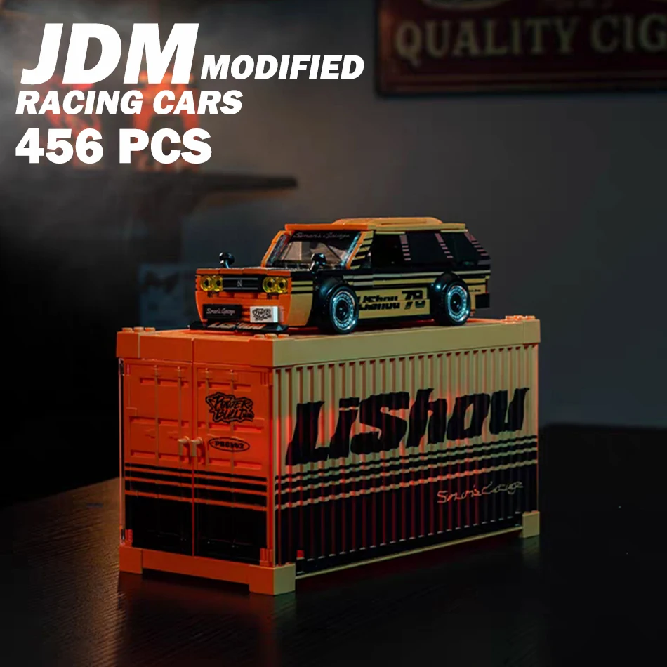 Масштабная модель автомобиля 1:32: городской JDM-тюнингованный универсал Cedriced Y30, гоночный автомобиль из строительных блоков с демонстрационным боксом, игрушки-конструкторы, подарки для детей
Масштабная модель автомобиля 1:32: городской JDM-тюнингованный универсал Cedriced Y30, гоночный автомобиль из строительных блоков с демонстрационным боксом, игрушки-конструкторы, подарки для детей