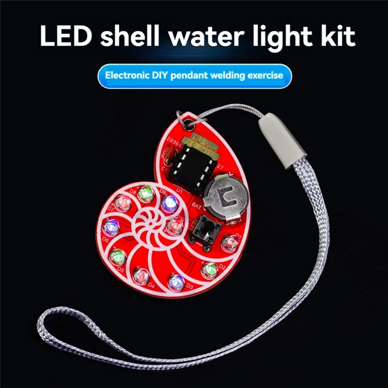 FEDI-LED Running Light DIY Kit LED Running Light Electronic DIY Kit LED Shell Running Light Kit SMD SMT Electronic Kit
FEDI-LED Running Light DIY Kit LED Running Light Electronic DIY Kit LED Shell Running Light Kit SMD SMT Electronic Kit