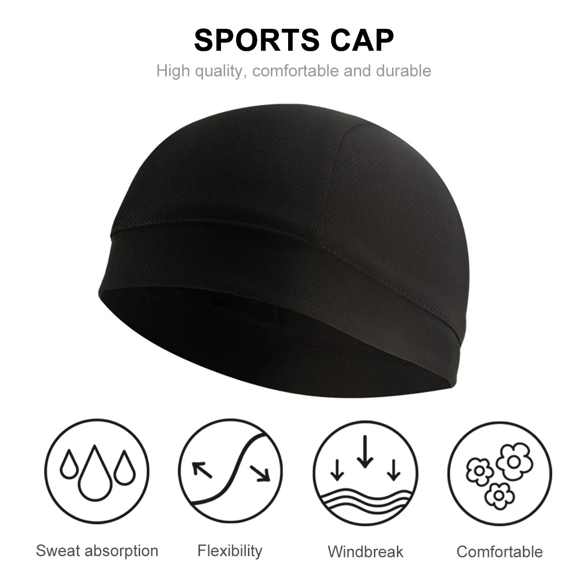 6Pcs Soft Skin-Friendly Cycling Cap High Elasticity Sweat Wicking Liner for Bike Motorcycle Running Sports Sun Protection
6Pcs Soft Skin-Friendly Cycling Cap High Elasticity Sweat Wicking Liner for Bike Motorcycle Running Sports Sun Protection