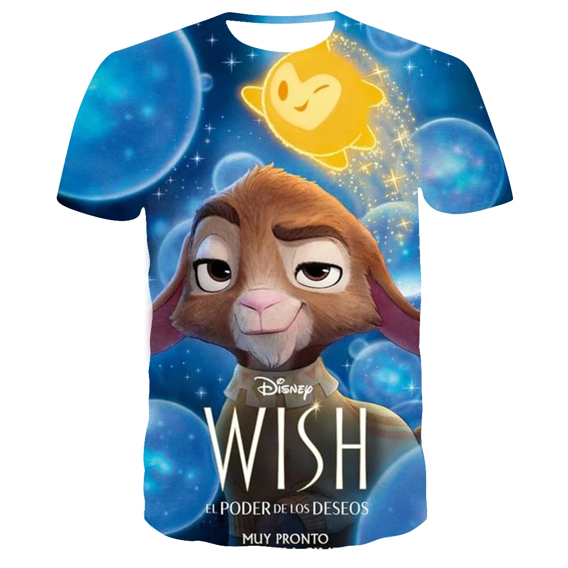 3D Print Disney Wish Women Men T shirt Fashion O-neck Short sleeve T-shirt Tops Cartoon Children Tee Boy Girl T shirts
3D Print Disney Wish Women Men T shirt Fashion O-neck Short sleeve T-shirt Tops Cartoon Children Tee Boy Girl T shirts