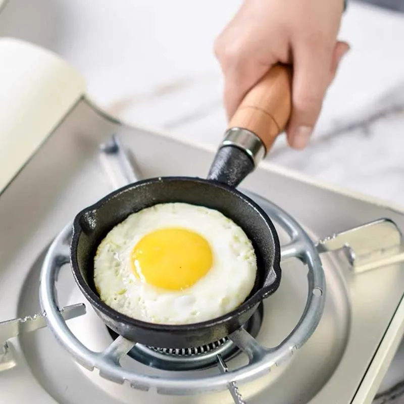 Egg Pan Cast Iron Skillet Frying Pan With Dual Drip Spouts Small Skillet Pan Cooking Pot For Indoor Outdoor Camping
Egg Pan Cast Iron Skillet Frying Pan With Dual Drip Spouts Small Skillet Pan Cooking Pot For Indoor Outdoor Camping