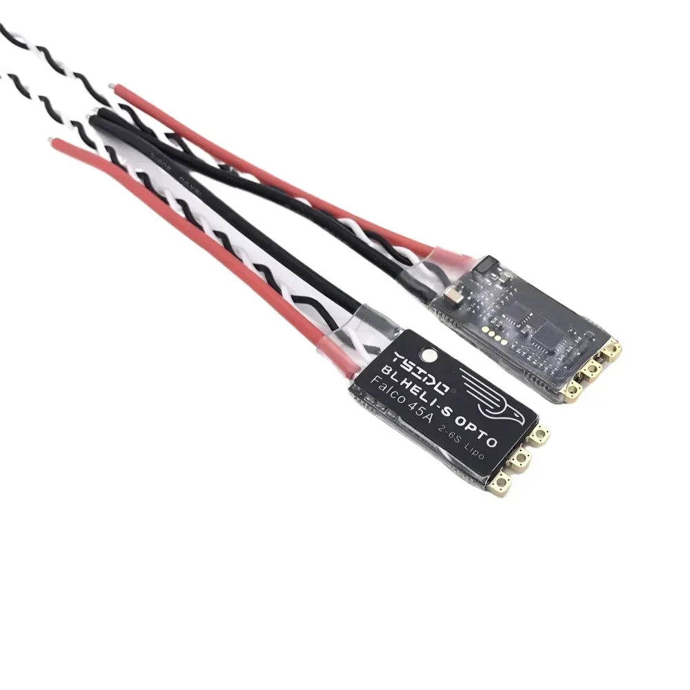 Falco 35A 45A BLHeli_S ESC 2-6S Lipo Brushless Electronic Controller with LED Light Support for DSHOT125/300/600 for Drone
Falco 35A 45A BLHeli_S ESC 2-6S Lipo Brushless Electronic Controller with LED Light Support for DSHOT125/300/600 for Drone