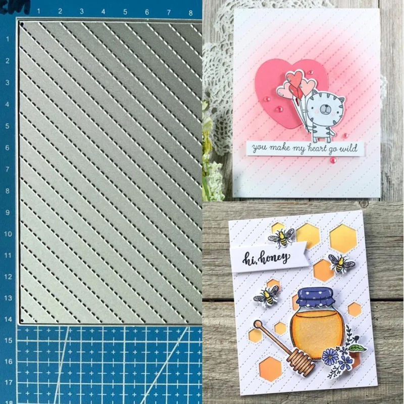 Metal Cutting Dies Background Scrapbooking Embossing Paper Card Crafts Stencils
Metal Cutting Dies Background Scrapbooking Embossing Paper Card Crafts Stencils