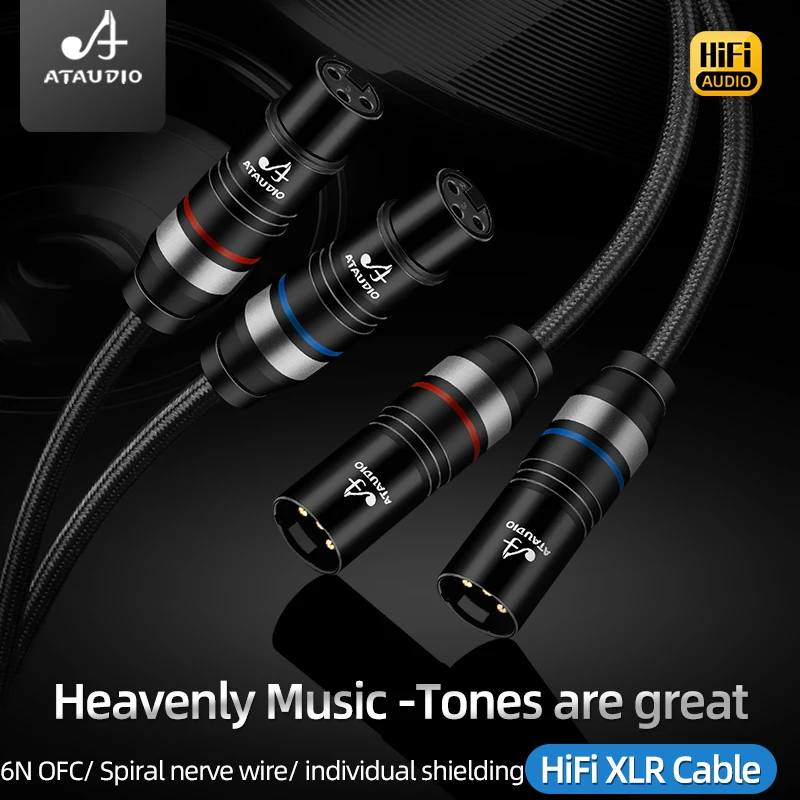 Высококачественный 6N OFC HiFi XLR-кабель для микрофона, динамика AMP, сбалансированный XLR-папа на XLR-мама, удлинительный аудиокабель
Высококачественный 6N OFC HiFi XLR-кабель для микрофона, динамика AMP, сбалансированный XLR-папа на XLR-мама, удлинительный аудиокабель