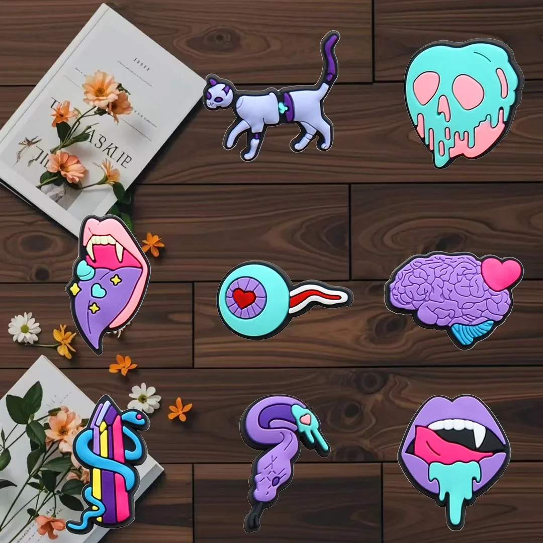 100Pcs Bulk Shoe Charms for Crocs Accessories Halloween Shoes Charm for Croc Decorations Pins Men Jeans Woman Clogs Clips Badges
100Pcs Bulk Shoe Charms for Crocs Accessories Halloween Shoes Charm for Croc Decorations Pins Men Jeans Woman Clogs Clips Badges