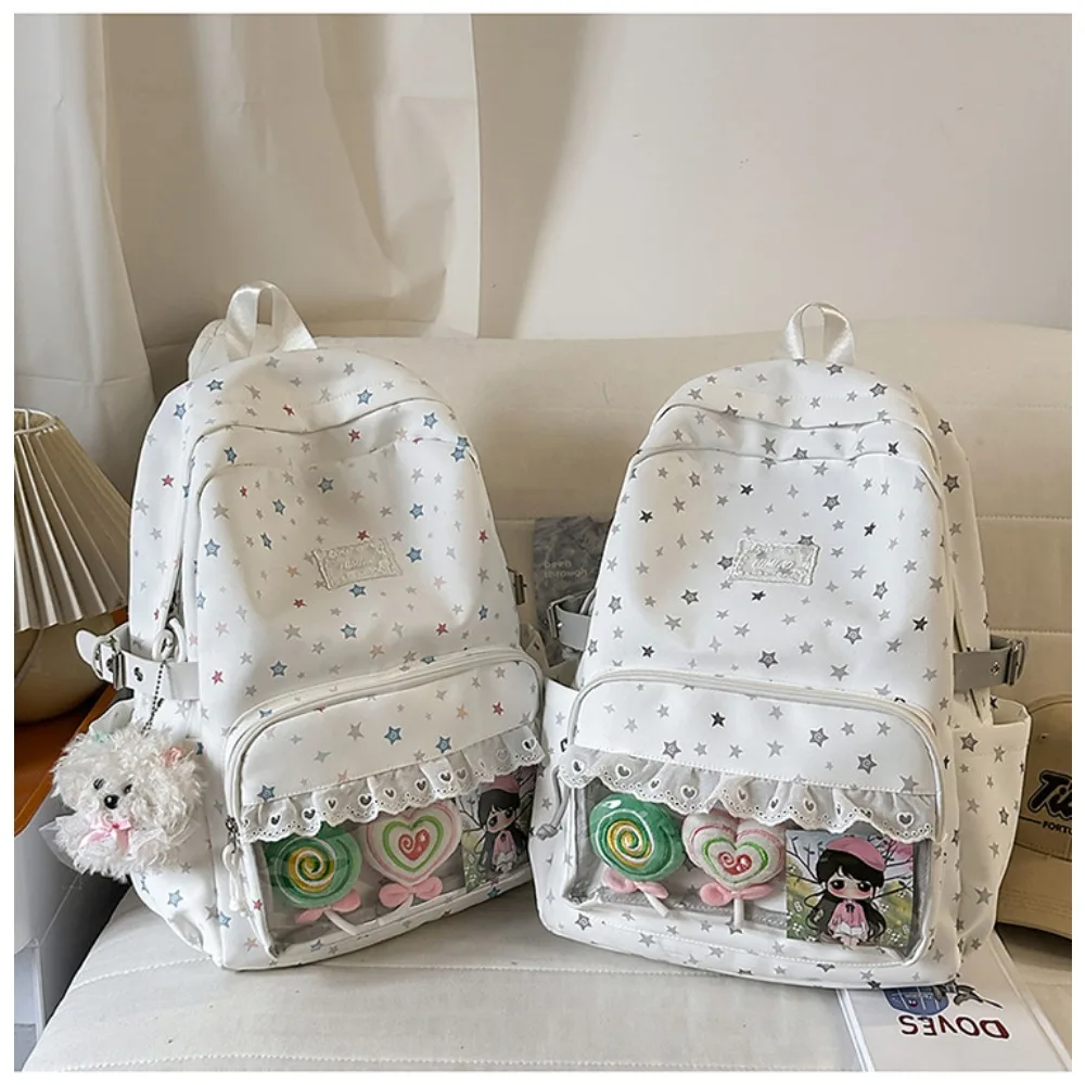 New Preppy Style Sweet Kawaii Ulzzang Ita Bag Cute Travel Bag School Bag Korean Style Women's Large Capacity Backpack
New Preppy Style Sweet Kawaii Ulzzang Ita Bag Cute Travel Bag School Bag Korean Style Women's Large Capacity Backpack