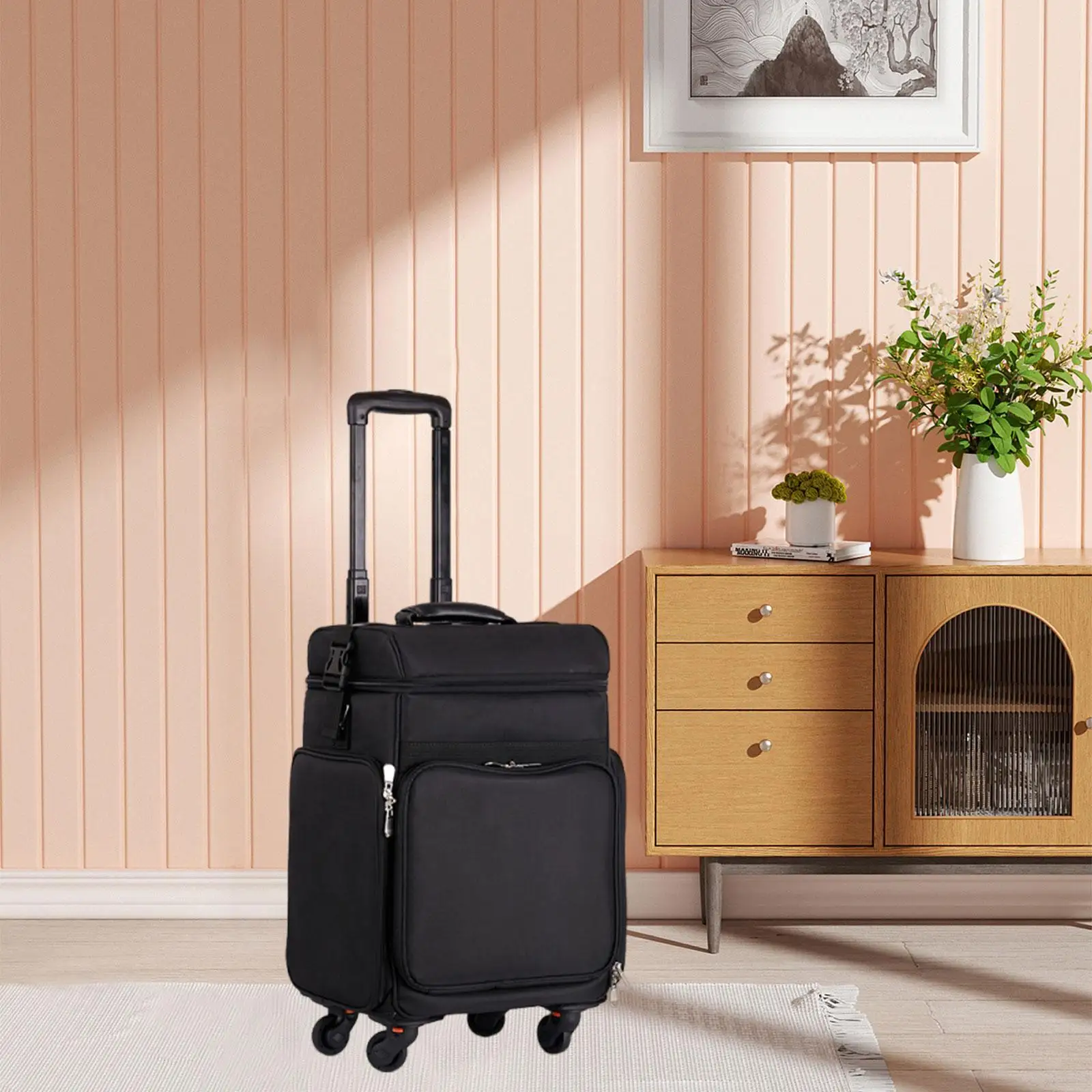 Rolling Makeup Train Case, Waterproof, Professional Practical, with Wheels, Trolley Makeup Organizer, Cosmetic Cases
Rolling Makeup Train Case, Waterproof, Professional Practical, with Wheels, Trolley Makeup Organizer, Cosmetic Cases