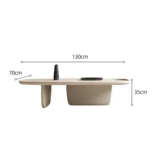 Cream Style Modern Household Living Room Coffee Table Light Luxury Paint Solid Wood Oval Tea Table Combination
Cream Style Modern Household Living Room Coffee Table Light Luxury Paint Solid Wood Oval Tea Table Combination