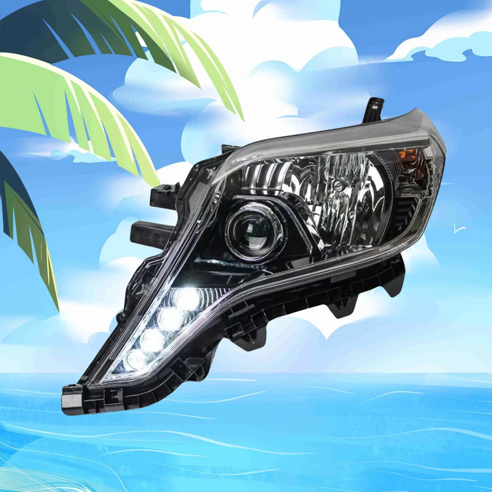 Suitable for Toyota Prado FJ150 2013-2017 models, front headlights, LED, A pair.
Suitable for Toyota Prado FJ150 2013-2017 models, front headlights, LED, A pair.