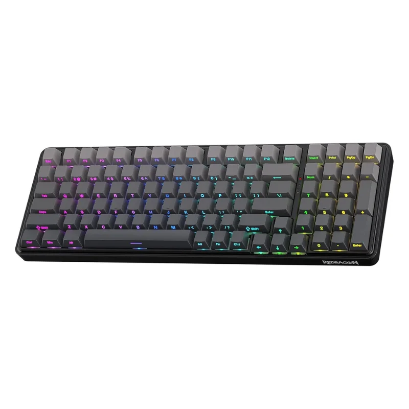 Redragon K744 GB PRO 99 Keys Wireless Gasket RGB Gaming Keyboard, 3-Mode Mechanical Keyboard w/Hot-Swap Socket, Gradient PBT Key
Redragon K744 GB PRO 99 Keys Wireless Gasket RGB Gaming Keyboard, 3-Mode Mechanical Keyboard w/Hot-Swap Socket, Gradient PBT Key