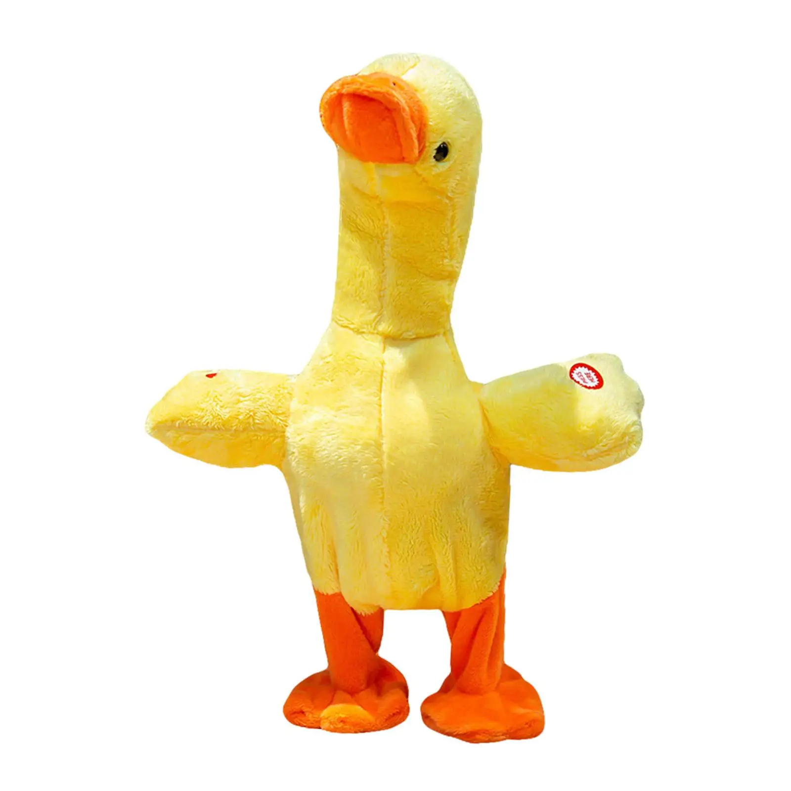 Talking Duck Toy Electric Interactive Duck Talking Waddling Interactive Duck Toy Musical and Dance Duck Toy for Party Favor
Talking Duck Toy Electric Interactive Duck Talking Waddling Interactive Duck Toy Musical and Dance Duck Toy for Party Favor