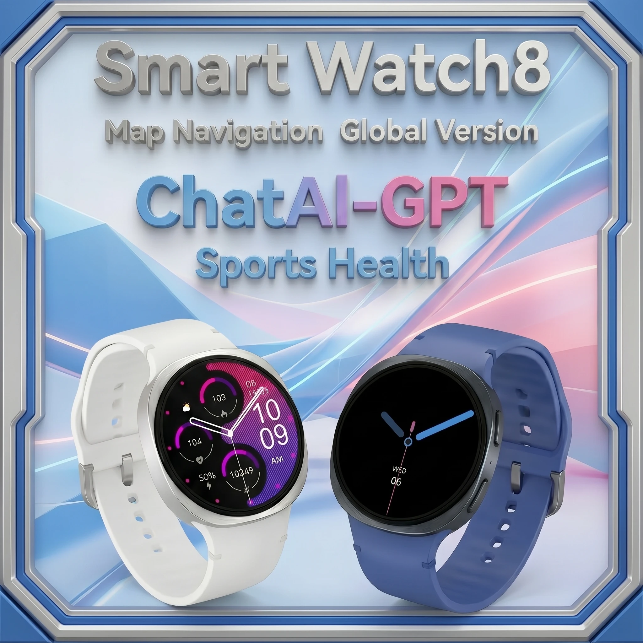 2026 HD8 Smart Watch 1.46" AI Bluetooth Call Smartwatch Men Women IP68 Waterproof Sport Fitness Tracker NFC Smart Clock
2026 HD8 Smart Watch 1.46" AI Bluetooth Call Smartwatch Men Women IP68 Waterproof Sport Fitness Tracker NFC Smart Clock