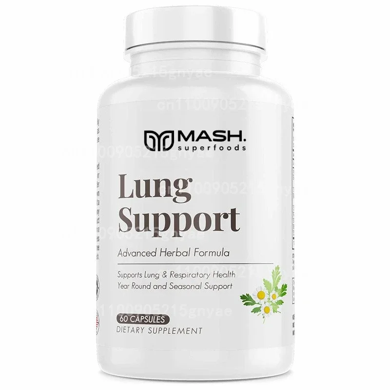 Lung Health Daily Supplement - 60 Capsules - Supports Cleansing & Immune Defense
Lung Health Daily Supplement - 60 Capsules - Supports Cleansing & Immune Defense
