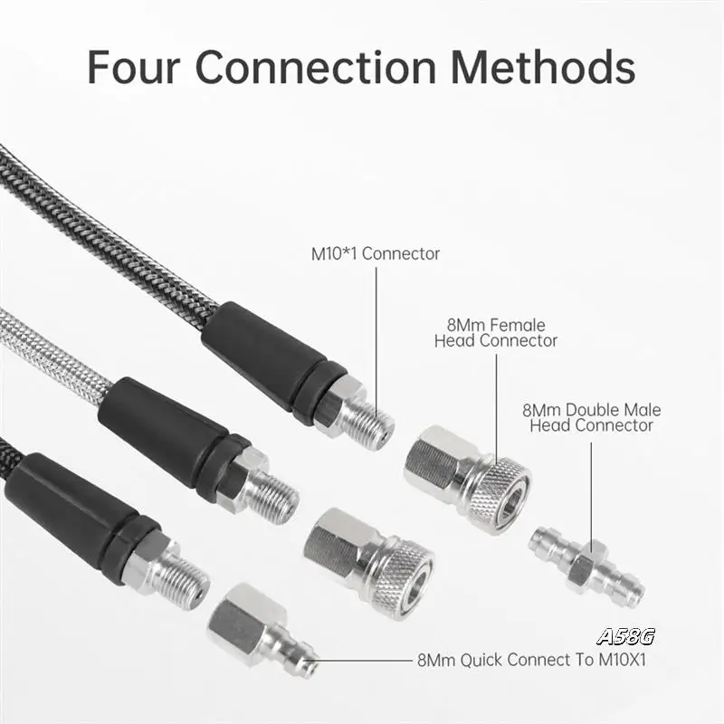 Diving Dual Female Connector High Pressure Regulator Hose Carbon Fiber Woven Scuba Diving High Pressure Hose
Diving Dual Female Connector High Pressure Regulator Hose Carbon Fiber Woven Scuba Diving High Pressure Hose